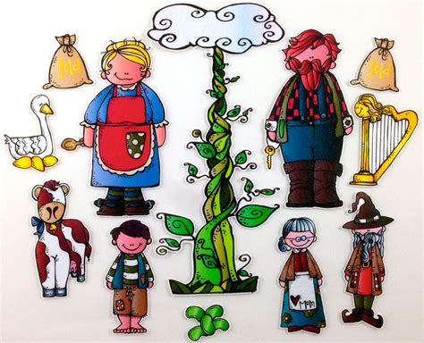 Printable Jack And The Beanstalk Characters